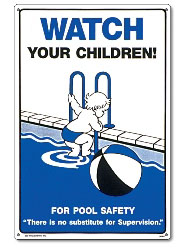 PM40363 - Pool Safety Sign - Watch Your Children - 40363 - PM40363